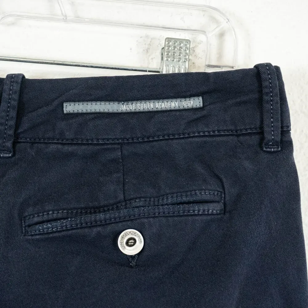 JACOB COHEN Chino Trousers Navy blue style 7082 sz 30